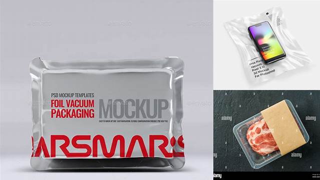 721+ Vacuum Packaging Mockup Hight Resolution