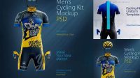 7210+ Cycling Kit Mockup Free Creative PSD Resources