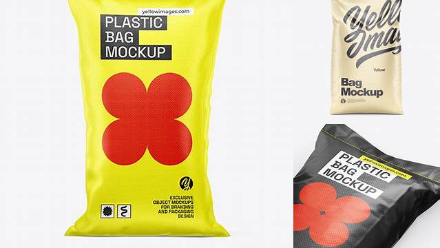 7220+ Polypropylene Bag Mockup Layered PSD File