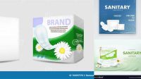 7223+ Sanitary Napkin Mockup Free For Free Download