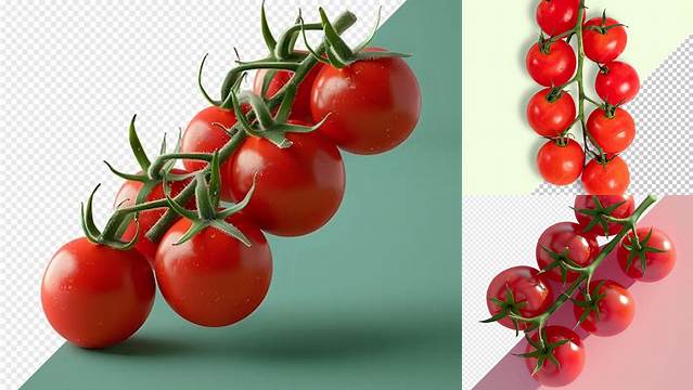 7226+ Cup with Cherry Tomatoes PSD Mockup Advanced Editable Template Free