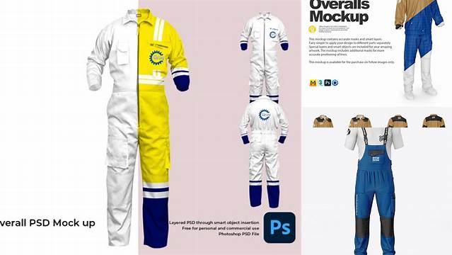 7231+ Overalls Mockup Free Smart PNG Image