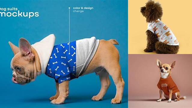 7234+ Dog Clothes Mockup Free Easy Editable