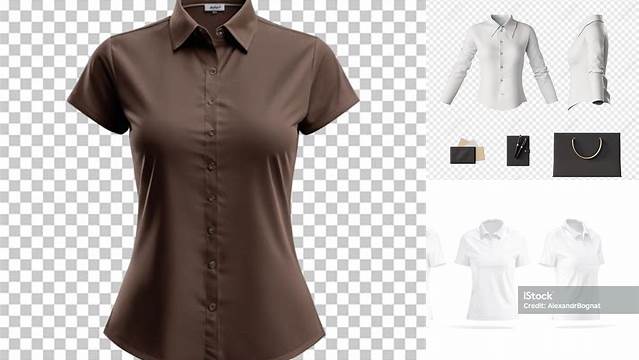 7236+ Mockup Kemeja Wanita High Resolution