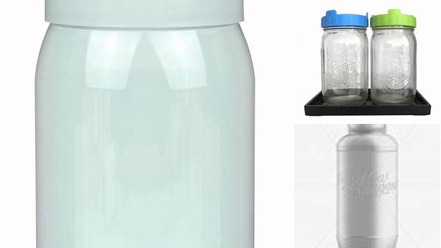 7237+ Big Plastic Jar with Lid 1000ml High-Resolution Graphic