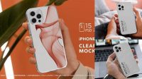 7243+ Iphone 12 Clear Case Mockup PSD Download