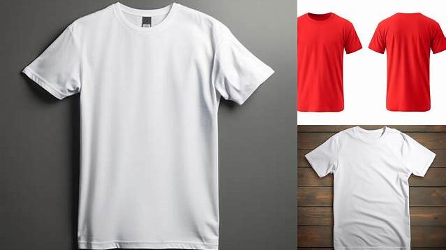 7244+ Men's T-Shirt Front View Exclusive Free Creative Mockup File