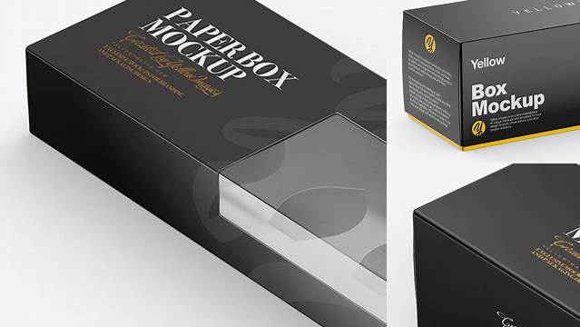 7246+ 12 Boxes Pack PSD Mockup Half Side View High Angle Shot Easy-to-Edit Photoshop Freebie