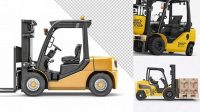 7247+ Forklift Mockup For Free Download