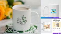 7254+ Mug Mockup Generator Free PSD Free Download