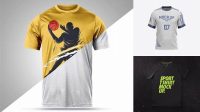 7255+ Sport T-shirt Mockup Psd Free Download PSD Download