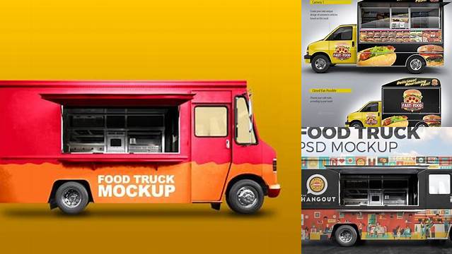 7259+ Food Truck Mockup High Resolution