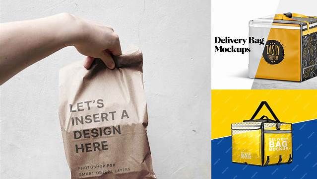 7265+ Delivery Bag Mockup Free Editable Graphic Free PSD