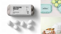 728+ Egg Packaging Mockup Free PSD Download