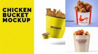 7280+ Fried Chicken Bucket Mockup PSD for Creative Projects