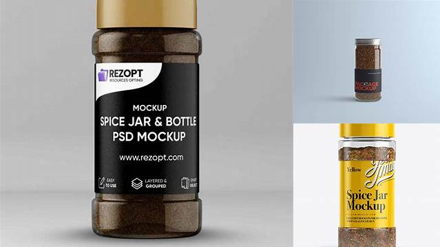 7280+ Spice Bottle Mockup Best for Showcase