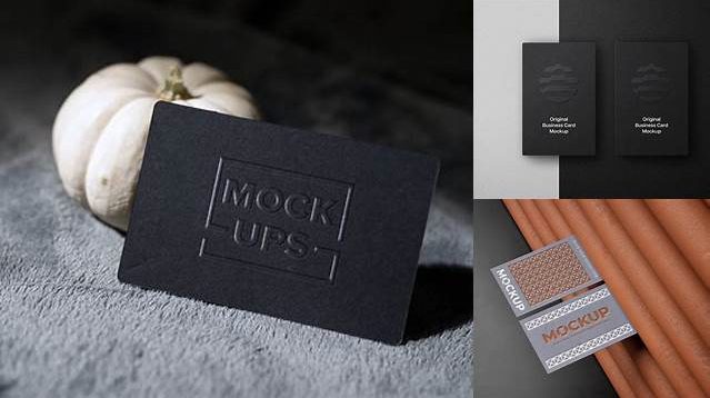 7281+ Embossed Business Card Mockup Premium Quality Freebie