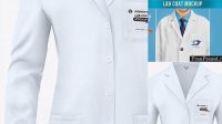 7284+ Lab Coat Mockup Free Hight Resolution