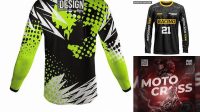 7285+ Motocross Jersey Template Psd Free PSD