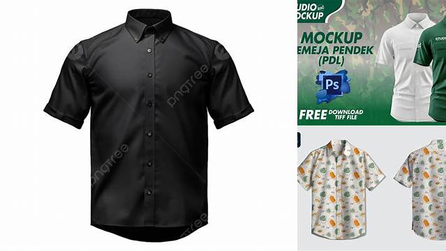 7291+ Mockup Kemeja Lengan Pendek Digital Download