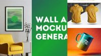 7299+ Art Mockup Generator High-Resolution Editable PSD