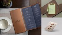 730+ A3 Menu Mockup Free Best for Showcase