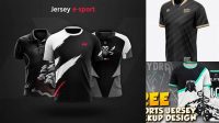 730+ Esports Jersey Mockup Free Creative PSD Templates