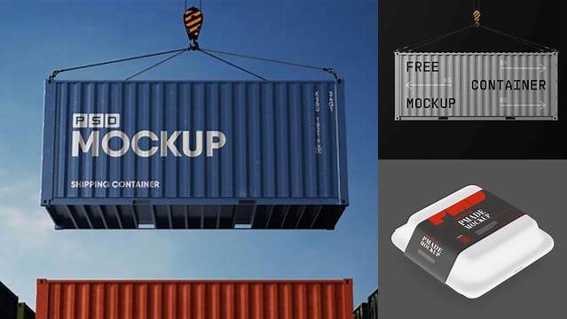 7302+ Transparent Container PSD Mockup Top View Versatile PSD Mockup File