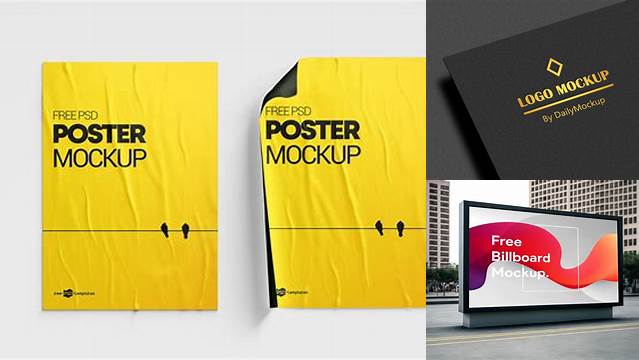 7303+ Yellow Images Mockup Free Download PSD Download