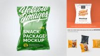 7304+ Kraft Snack Package PSD Mockup Creative PSD Resources