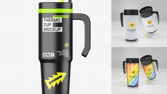 731+ Thermo Cup Mockup Free PSD Download