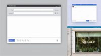 7318+ Email Window Mockup Psd Advanced Photoshop Template