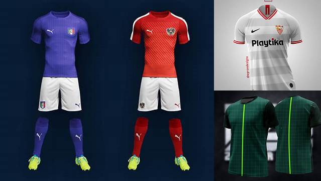 7320+ Mockups De Camisetas De Futbol Gratis High-Quality PSD Files