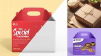 7320+ Paper Lunch Box Mockup Free Photoshop Mockup Design