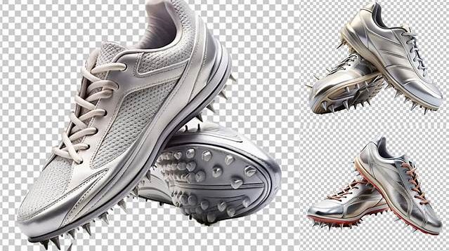 7320+ Track Spikes PSD Mockup Side View Free PSD for Designers