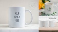 7322+ 11 Oz Mug Mockup Free PSD