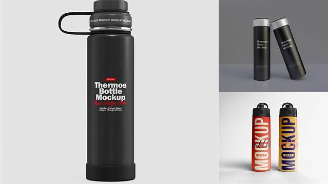 7324+ Thermos Mockup Free Digital Download