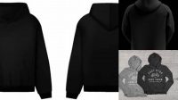 733+ Mockup Hoodie Hitam Polos PSD for Creative Projects