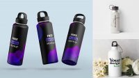 7333+ Aluminium Bottle Mockup Free Free Downloadable PSD