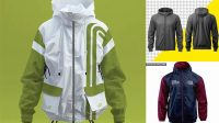 7334+ Windbreaker Mockup Psd Photoshop Freebie