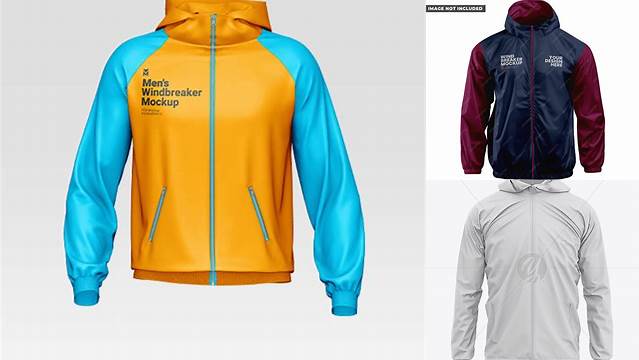 734+ Windbreaker Mockup Free PSD Download