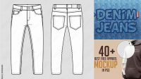 7341+ Jeans Mockup Free Download PSD Free Download