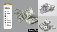 7342+ E Money Mockup Smart Object Free Photoshop File