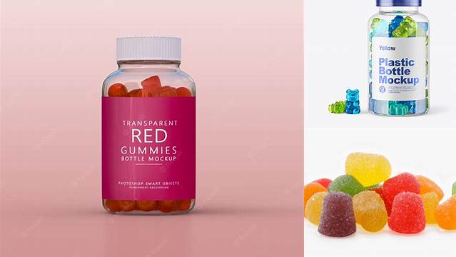 7355+ Gummies Mockup Free Smart PNG Image