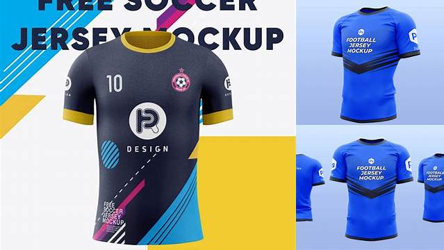 7364+ Free Soccer Jersey Mockup Psd Free Mockup Templates