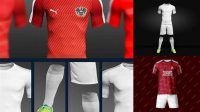 7365+ Free Soccer Kit Mockup High-Quality PSD Files