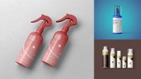 7367+ Spray Bottle Mockup Free Best for Showcase