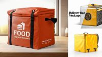 7372+ Food Delivery Backpack Mockup Digital Download