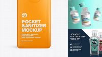 7374+ Pocket Sanitizer Mockup Best for Showcase