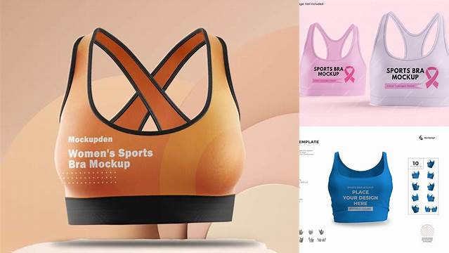 7376+ Sports Bra Mockup Free Advanced Photoshop Template